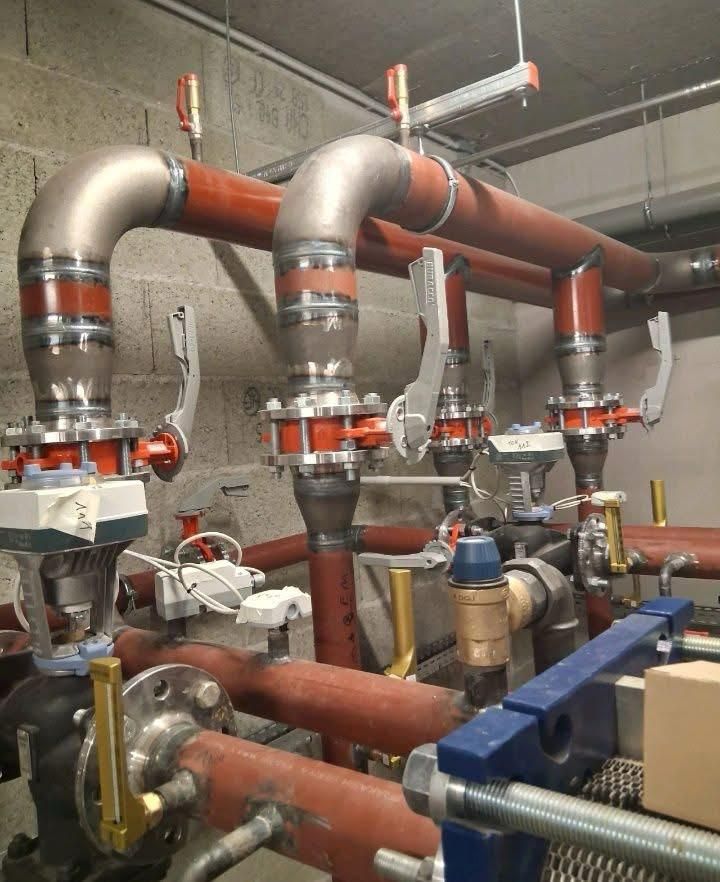 Sistema de tubulações industriais